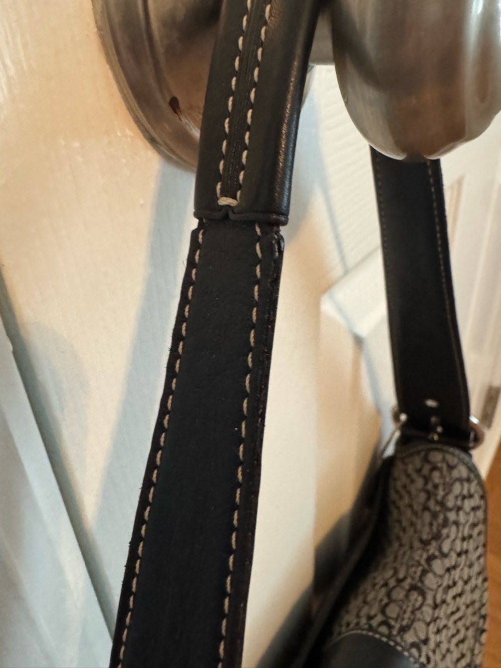 SOLD! Do not purchase! Black and Gray Coach Soho Shouder bag - Picture 3 of 12